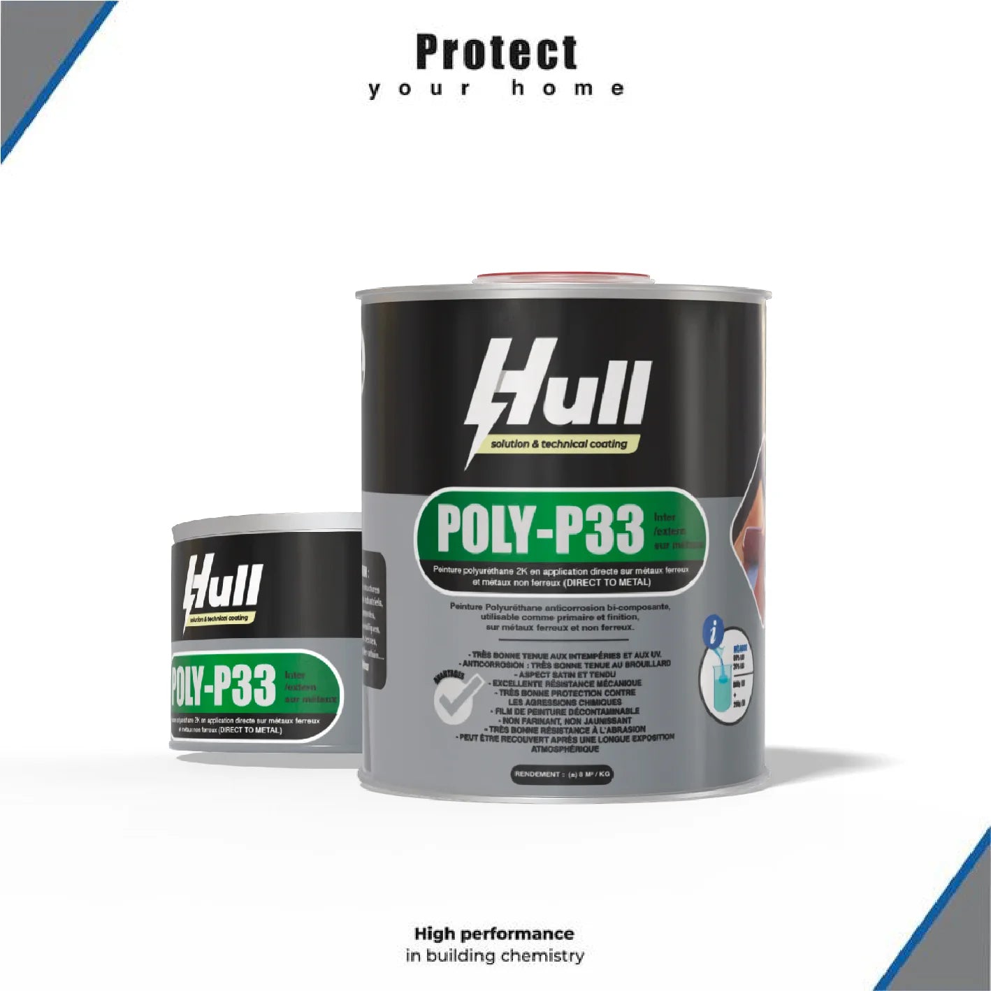 POLY-P33 / طلاء معدل للمعادن
